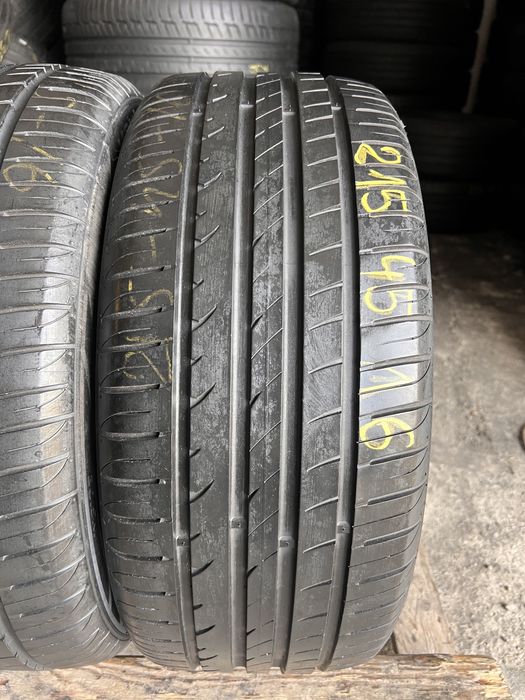 2 anvelope vara 215/45/16 , Hankook , 5.7 mm