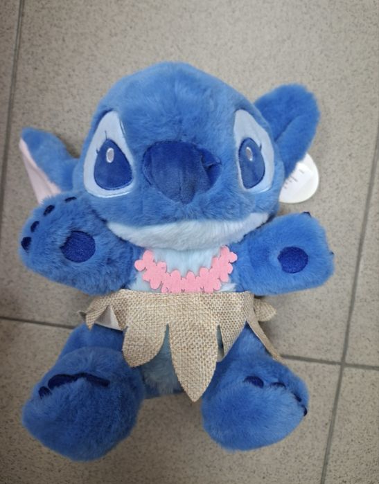 Плюшени играчки Стич и Ейнджъл 25см Хавай, Stitch and Angel Hawaii