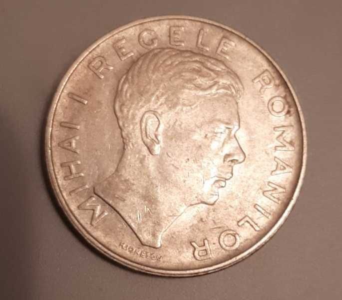Moneda 100 lei Regele Mihai 1943