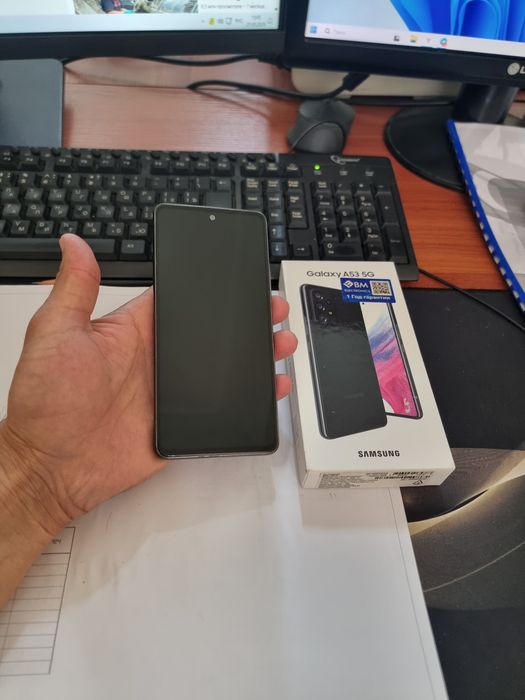 Samsung A53 5G 8/128gb ideal iwlawi zur aybi yuq tozza telefon