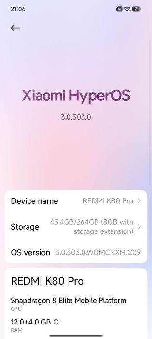 K80 pro ideal holatdagi
Imei oʻtgan
Hamma narsasi bor