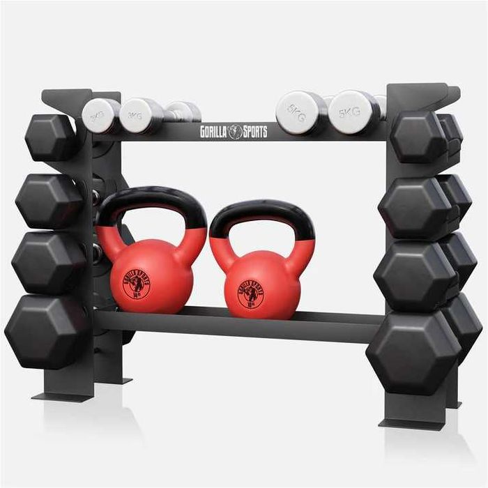 Suport pentru gantere si kettlebell