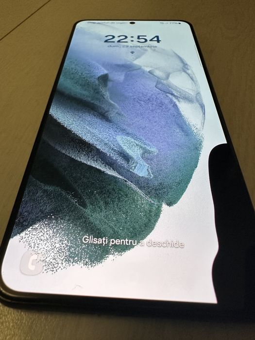 Samsung S21+ 5G 256 GB - stare fizica ireprosabila - ecran cu pata