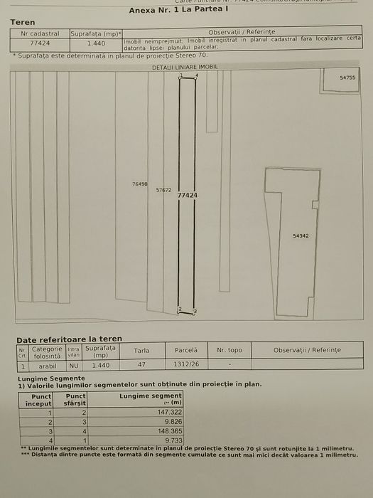 Vand teren intravilan  Florești luna de sus  Cluj