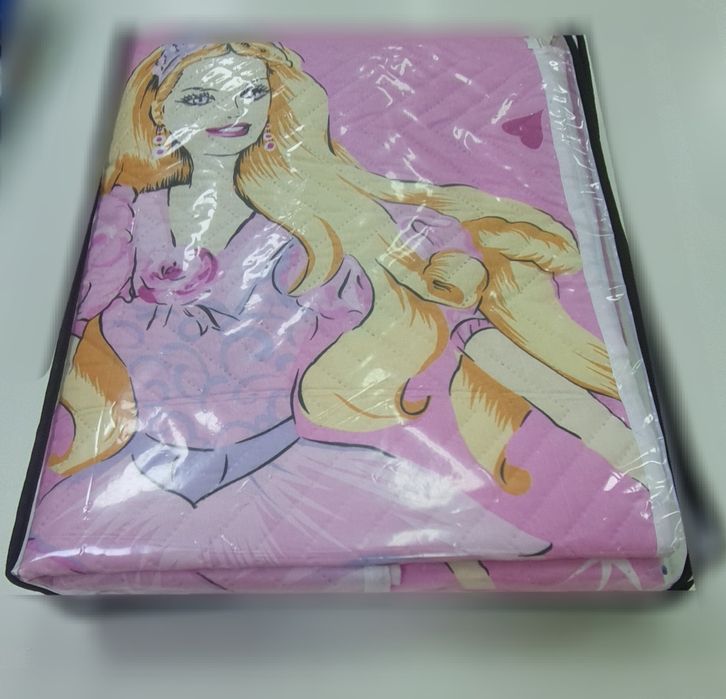 Детско двулицево шалте/покривало 100%памук