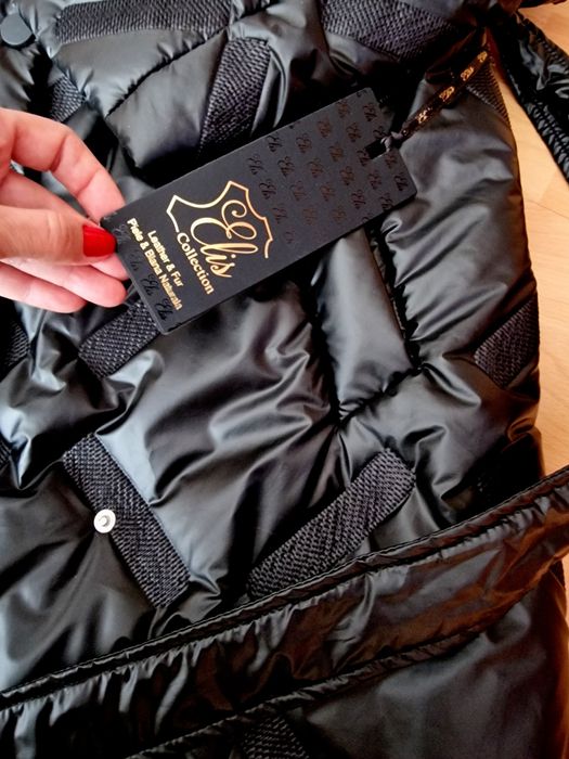 Haina impermeabila Ellis Collection,guler detasabil