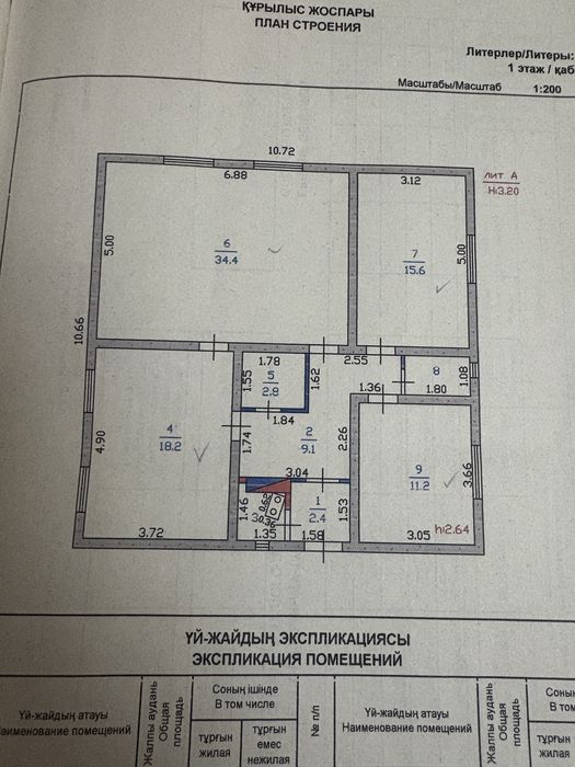 Срочно продается дом в 3 отделений