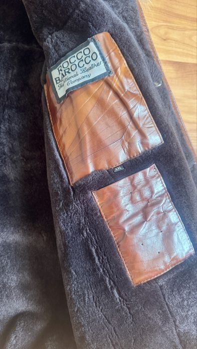 Кожанная дубленка