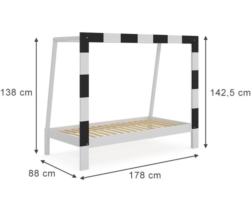 Детско легло футболна врата Vicco 7285