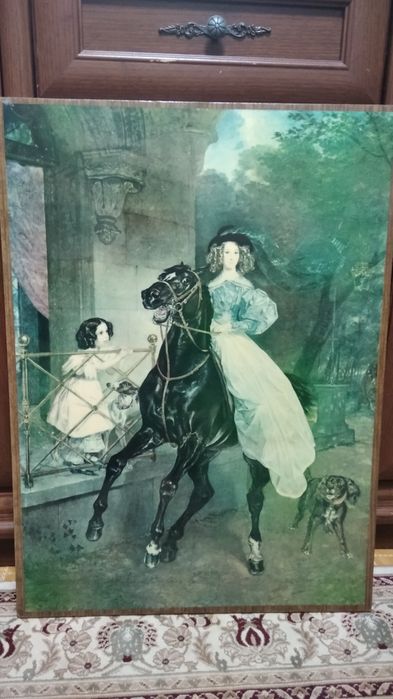 Картина Всадница