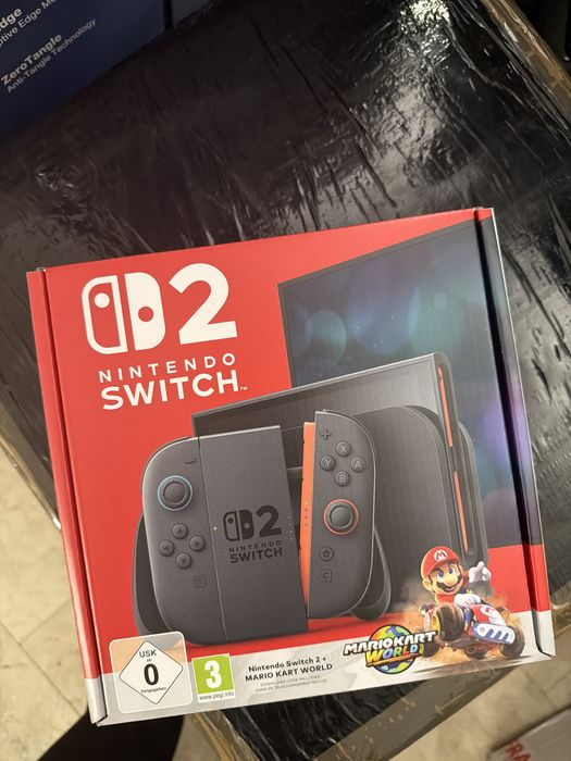 Consola noua sigilata nintendo switch 2 + mario kart world