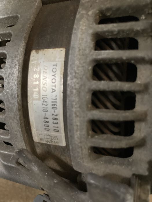 Генератор DENSO Toyota Camry 40