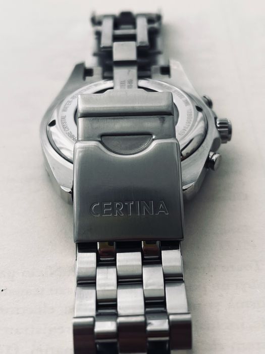 Certina Ds first ceramic bezel Quartz 27 jewels 200m wr