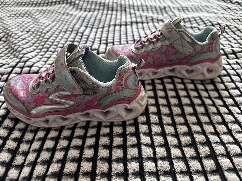 Кроссовки SKECHERS для девочки, размер 30