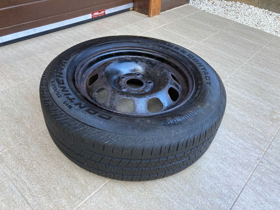 Dacia Duster - Rezerva R16 + Continental CrossContact M+S 215/65R16