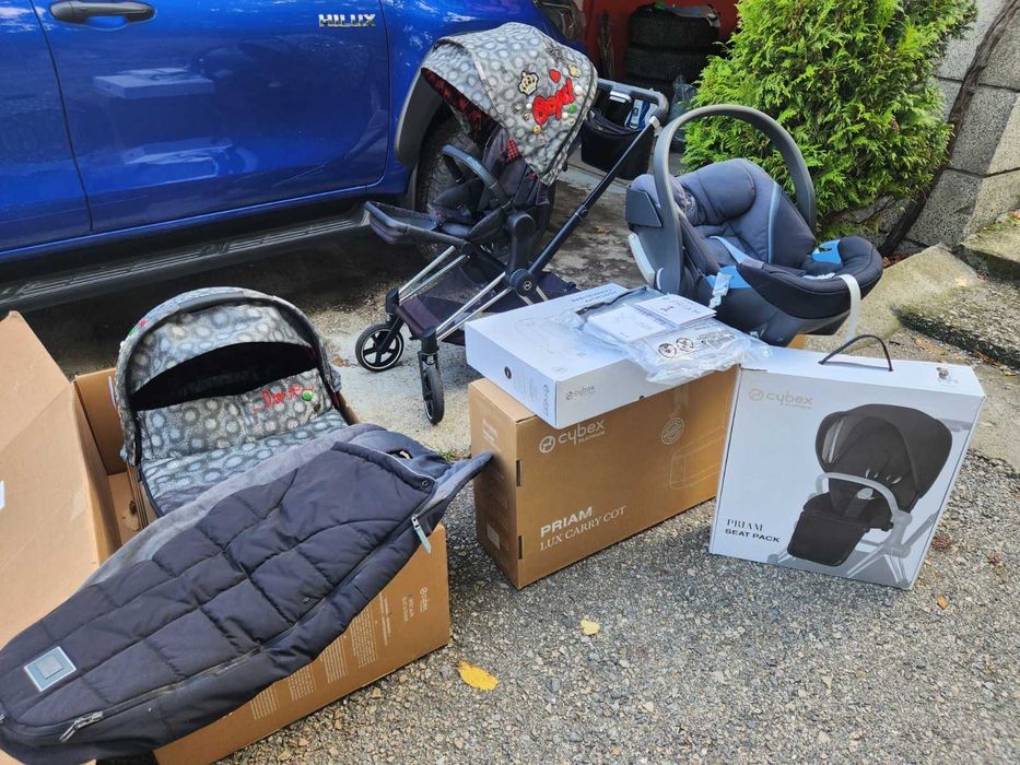 Cybex 4 e priam rebellious детска количка , бебешка количка