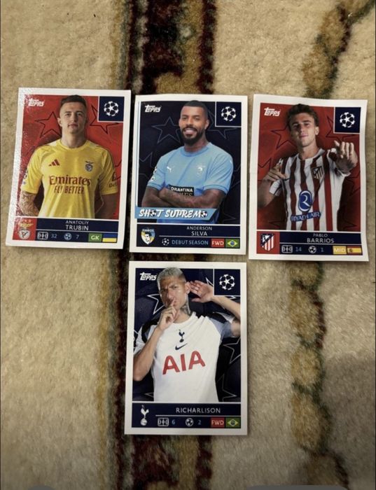 Cartonase UCL 2025-2026 Topps