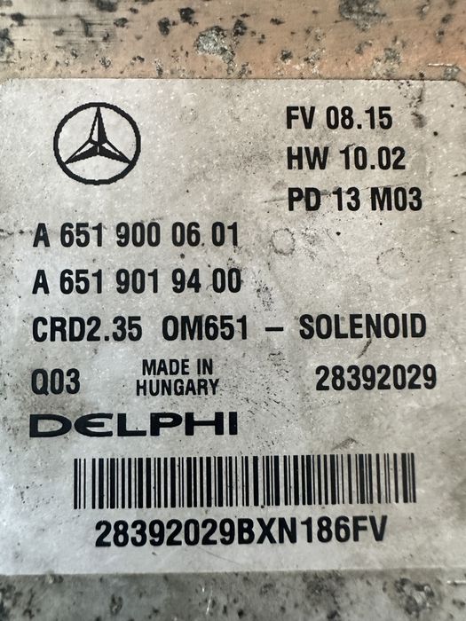 Kit pornire mercedes sprinter euro 5 A6519000601 / A6519019400 2.2 cdi