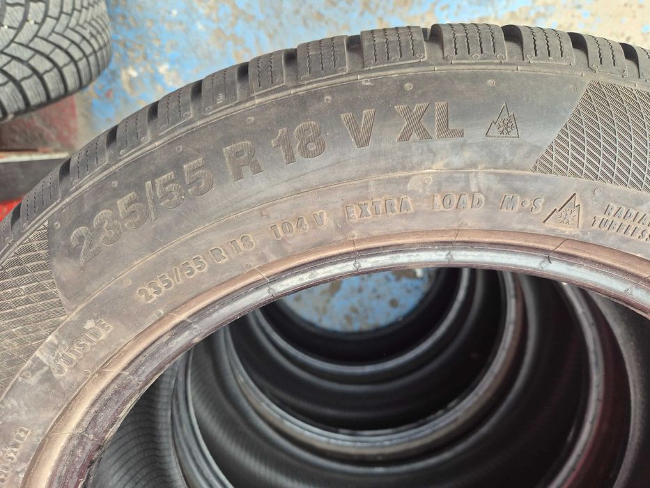 4 Anvelope M+S - 235/55/18 - Continental - CA UNELE NOI - DOT 2020 !