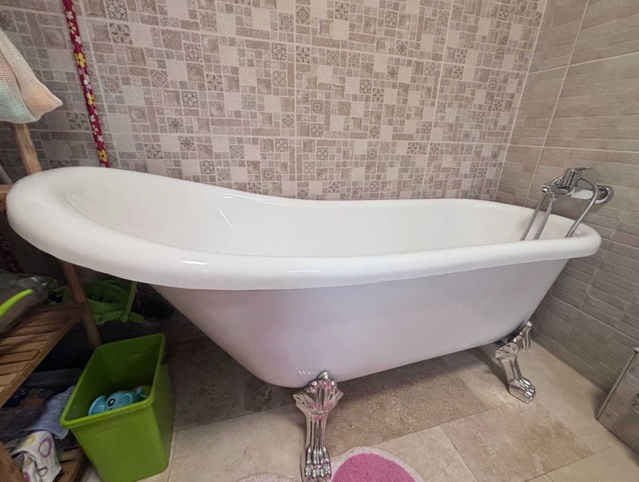 Cada cu picioare, freestanding 170X80