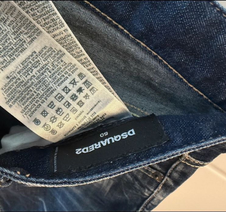 Dsquared2 blugi originali dark blue marimea M 50