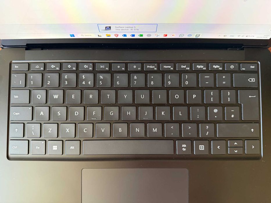 Laptop premium Microsoft Surface Laptop 5 Business, i5 Gen 12, 16GB RAM, touchscreen