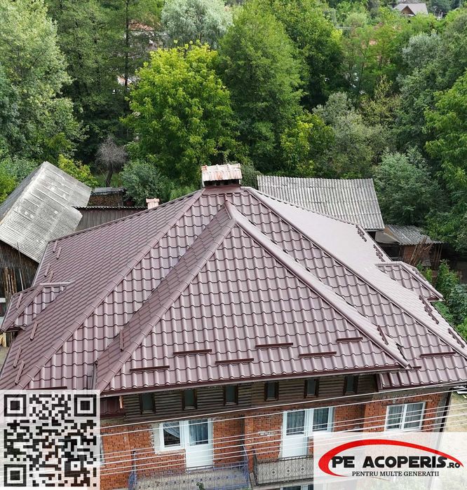 Tabla pentru acoperis posibil si in rate fixe \ Tabla Bilka \ Tabla acoperis Bilka \ Tabla cutata \ Tabla sageac \ Tabla Bilka si in Rate fixe
