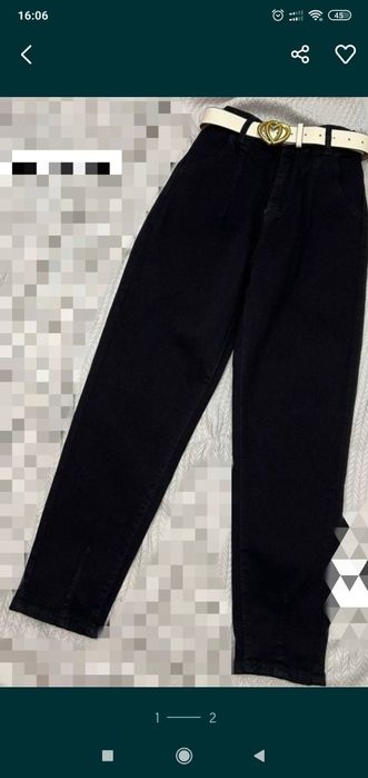 Брюки Мом. Новые