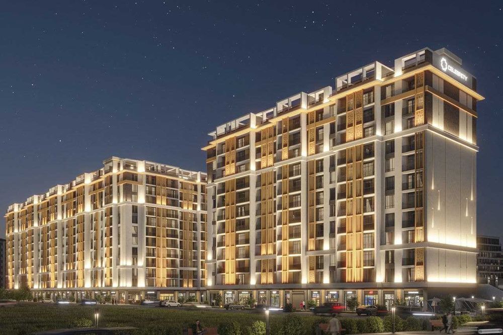 3-комнатная 75 м² в Renaissance, 9/11 этаж, Паркентский`