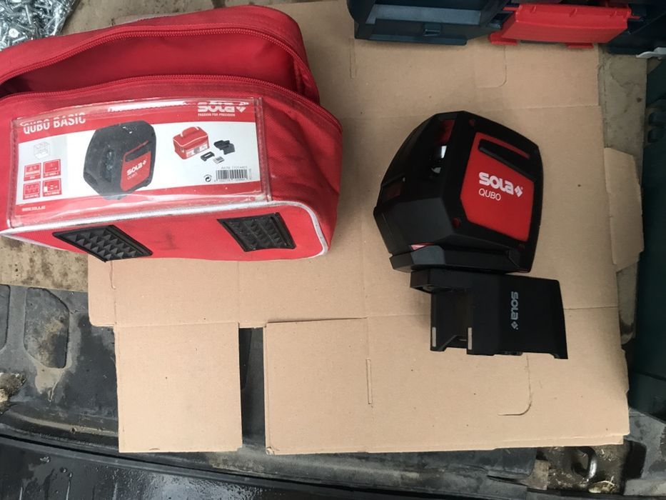 Nivela laser SOLA tip QUBO PROFESSIONAL Impecabila