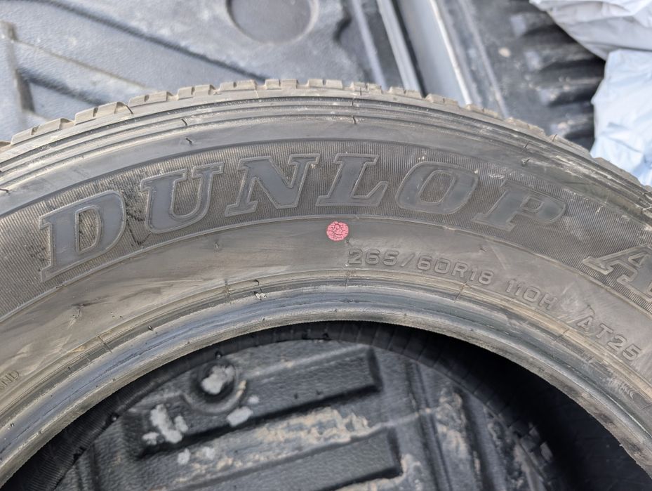 Шины Dunlop 265/60R18