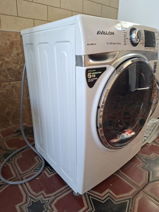 Стиральная машына Avalon Inverter 8 кг состояние отличное
