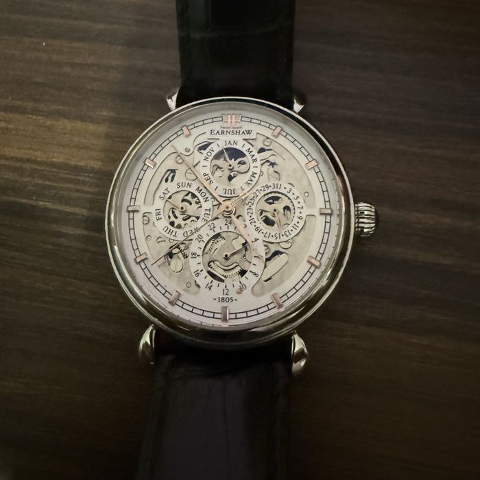 Ceas   Automatic Thomas Earnshaw Watch ES-8043-02 Trei faze