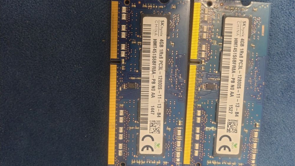 Kit Memorie  Laptop 8GB (2x4GB) diverse marci, DDR3L / DDR3