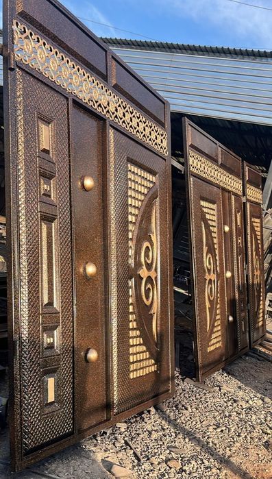 Ворота готовые..