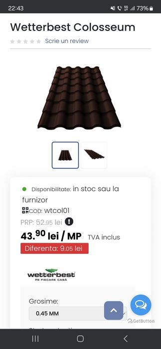 Tabla Wetterbest Coloseum
