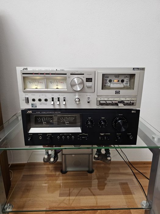 Deck JVC-KDA3 Amplif JA-S22 Japan