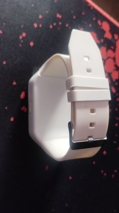 Smartwatch Vogue Q18 Curved cu Camera si Telefon 3G Alb Display 1.54"