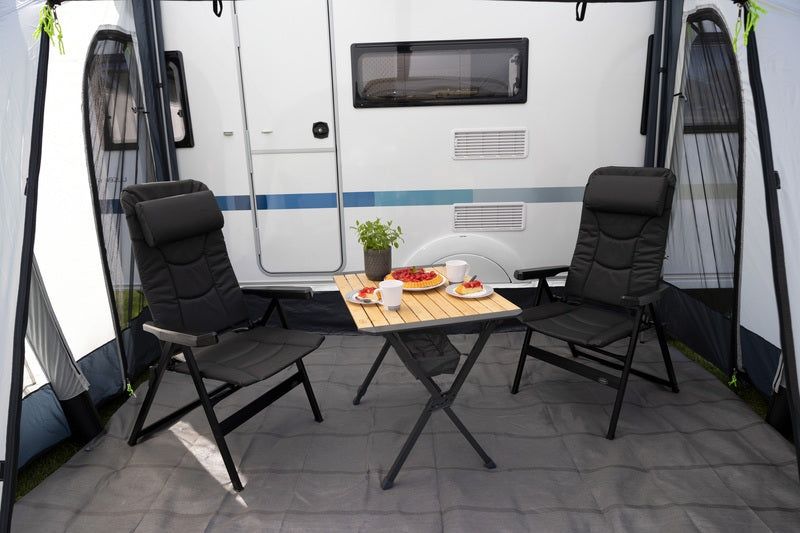 Cort pentru rulota partial cu structura pe aer ONE BEAM AIR 325