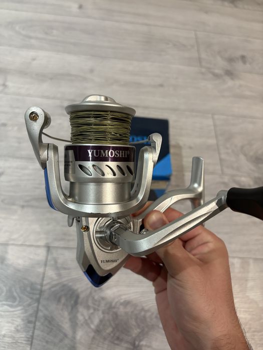 Scule pescuit ( Lanseta Crap Hunter Long Cast Boilie 3.60m + mulineta yumoshi)