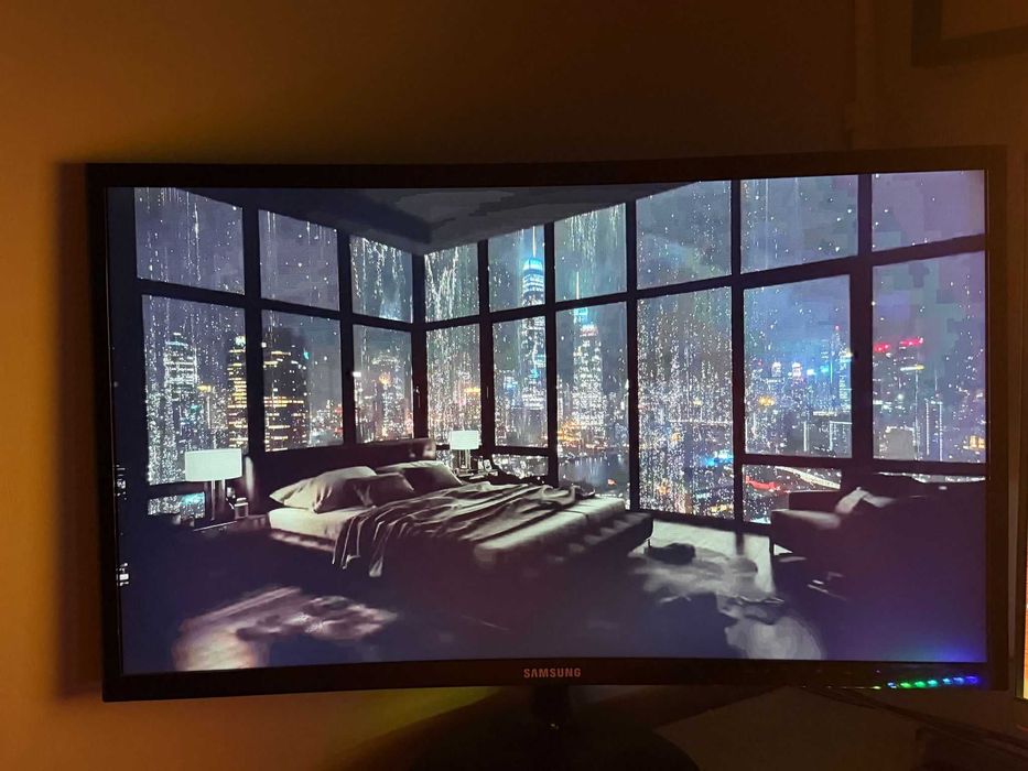 Monitor curbat SAMSUNG, 24" , Full HD ,60Hz.