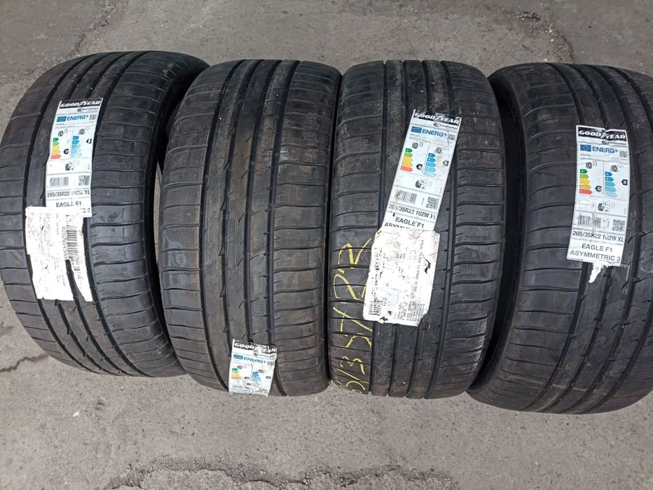 4 anvelope de vara NOI Goodyear 265/35 R22 dot 3122