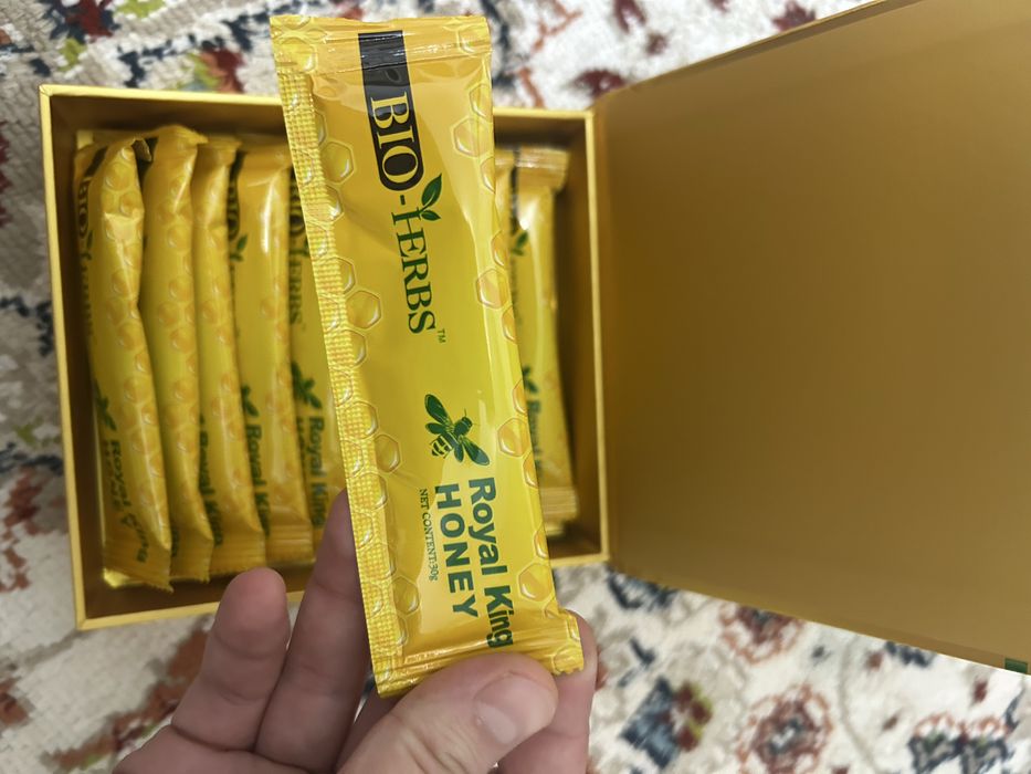 Royal King Honey BIO-HERBS 100% Оригинал