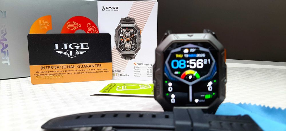 LIGE Смарт часовник за мъже