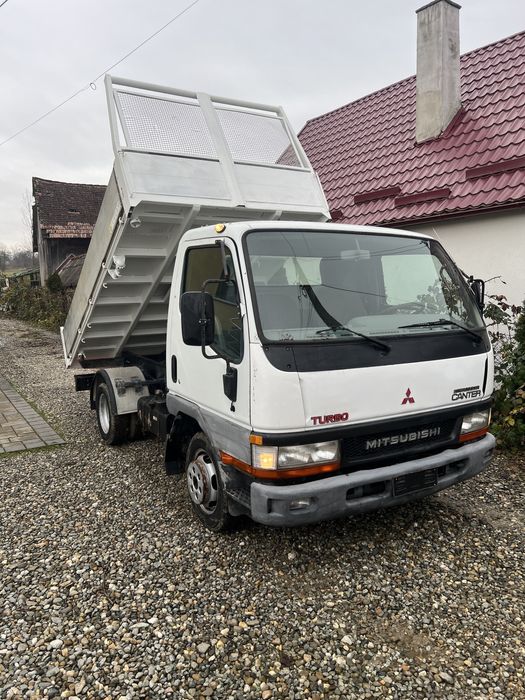 Mitsubishi canter basculabil trilateral permis cat b