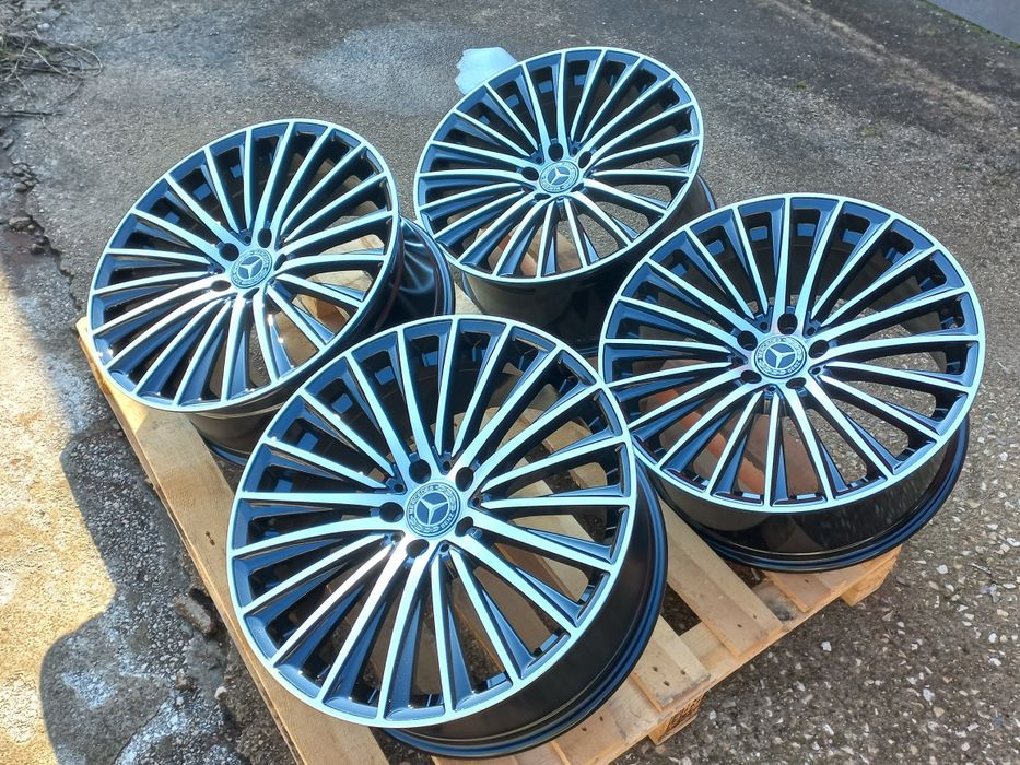 20 Mercedes /AMG 8.5j et35 9.5j et40 W221 W222 W223 Black Polish