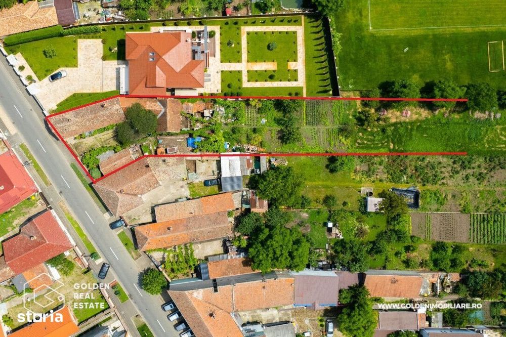Casa de renovat/demolat, teren 1996 mp, str Constitutiei