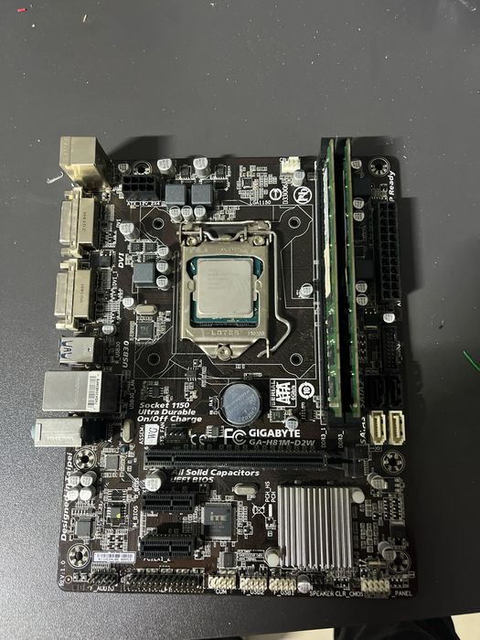 Продам i7 16гб озу и материнская плата