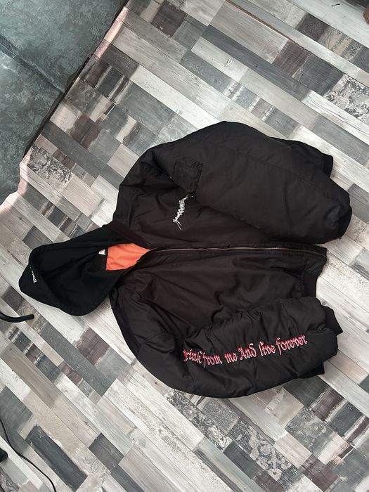 vetements total darkness bomber