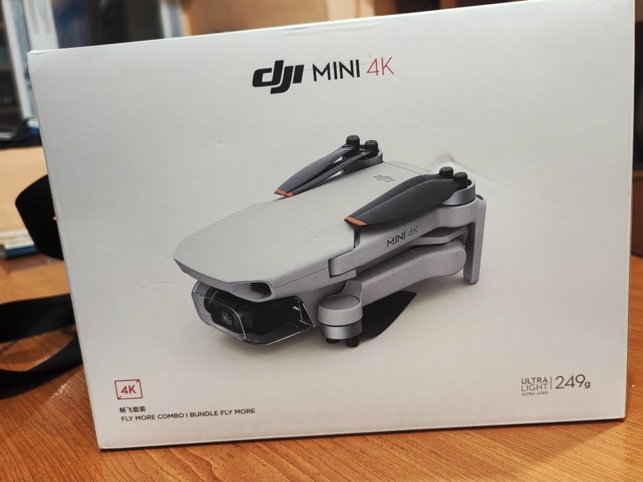 Квадракоптер dji mini 4k fly more